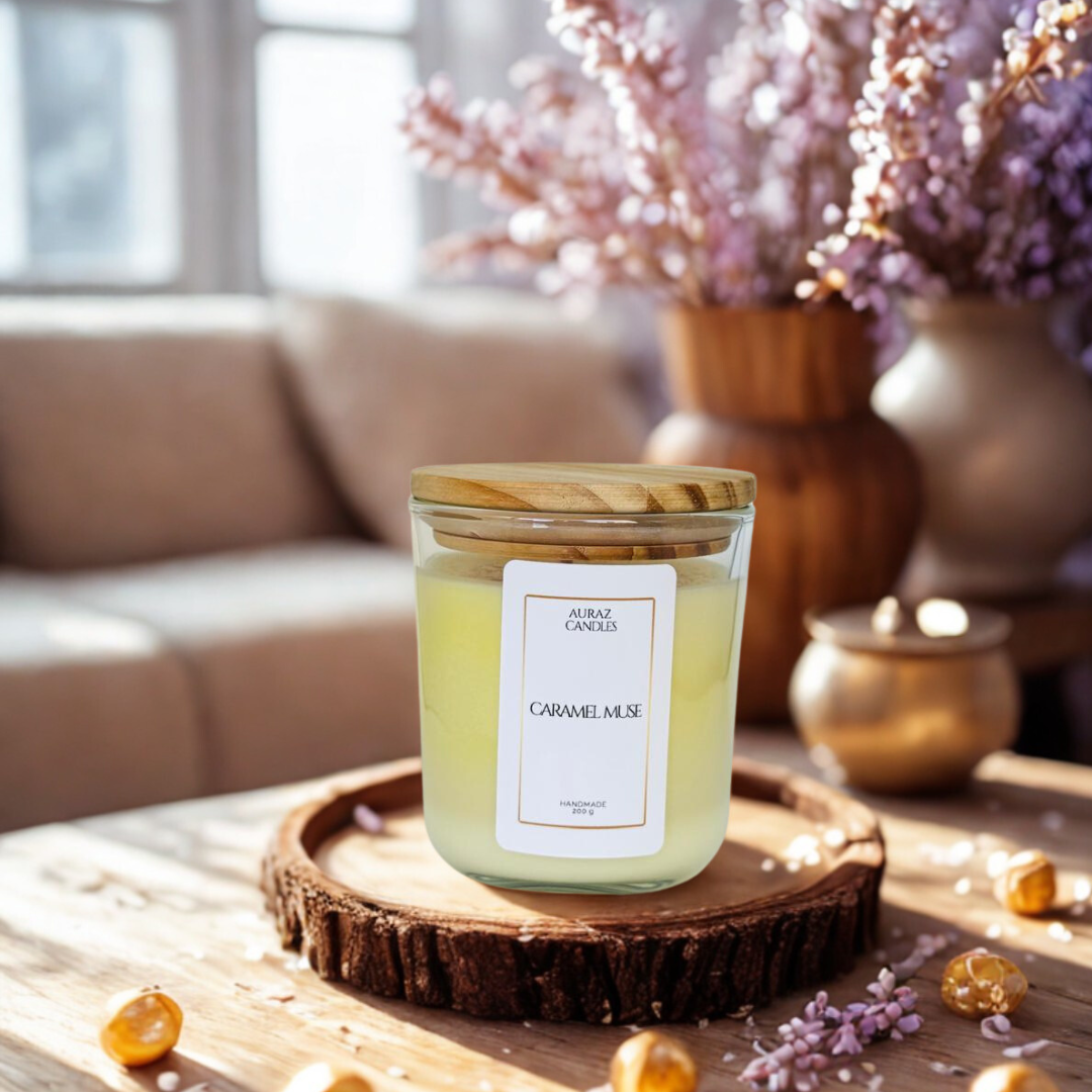 Vela Aromática Caramel Mousse