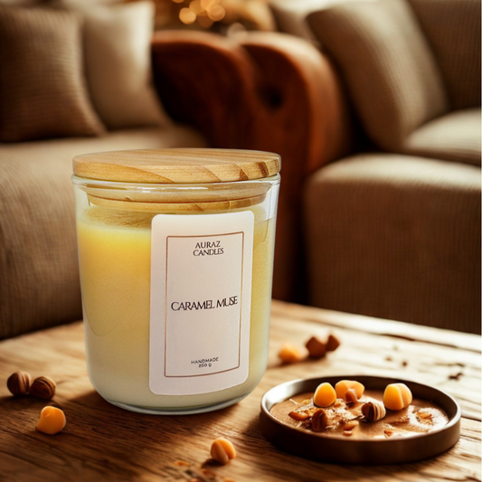 Vela Aromática Caramel Mousse