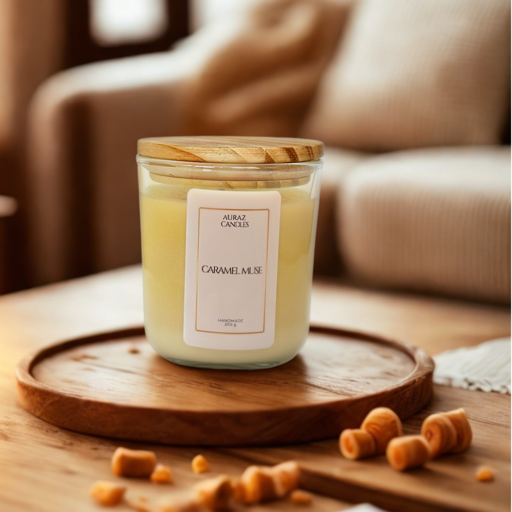Vela Aromática Caramel Mousse